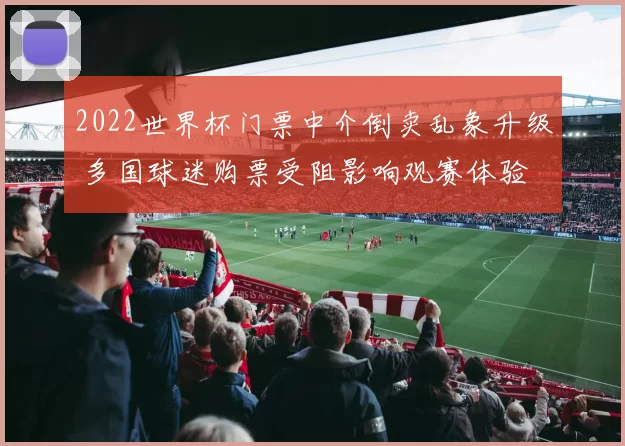 2022世界杯门票中介倒卖乱象升级 多国球迷购票受阻影响观赛体验